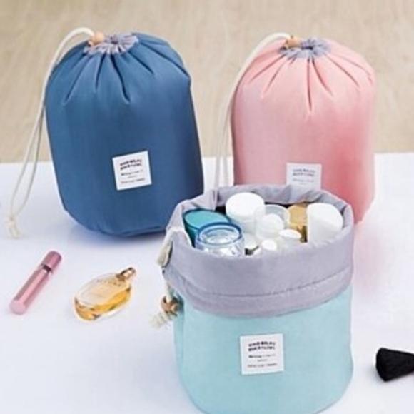 Wind Blows River Flows Handbags - NWT Coral Travel Make Up Orginizer and Travel Pouch by Wind Blows River Flows